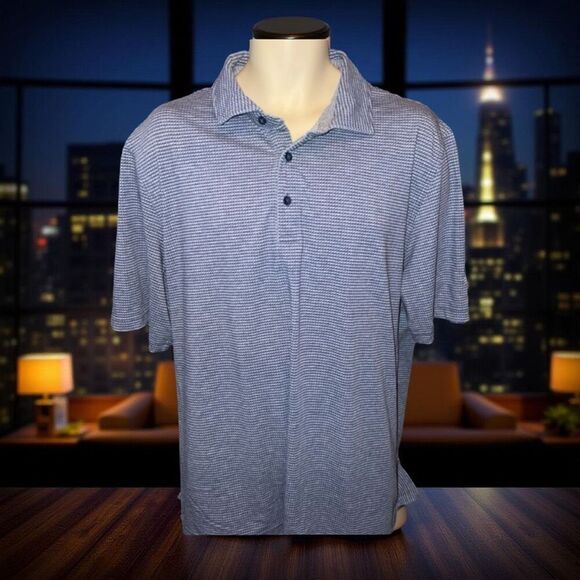 Vineyard Vines x Jim Nantz Golf Polo Shirt Size XL #97 - Picture 1 of 7